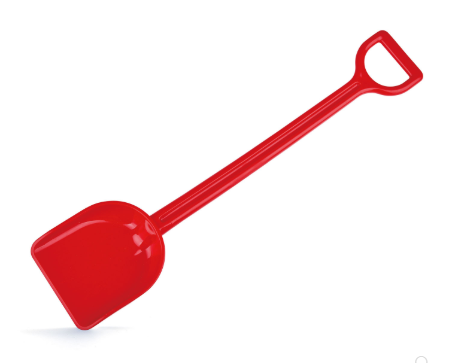 Starke Schaufel 40cm, rot