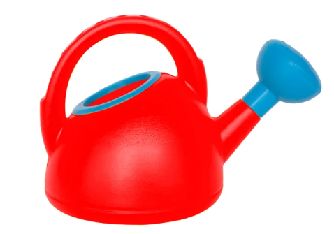 Gießkanne, rot