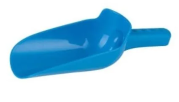 Mehlschaufel, blau