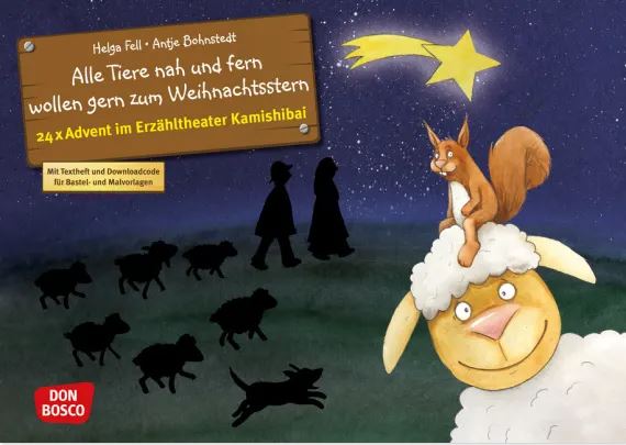 Alle Tiere nah und fern wollen gern zum Weihnachts Don Bosco