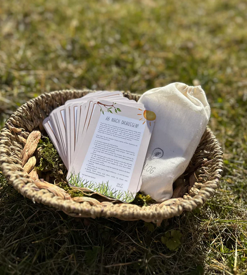 Ab nach Draussen" Outdoor-Kartenspiel Julia KreativBlog