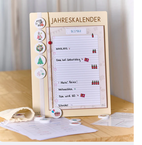 Jahreskalender Julia KreativBlog