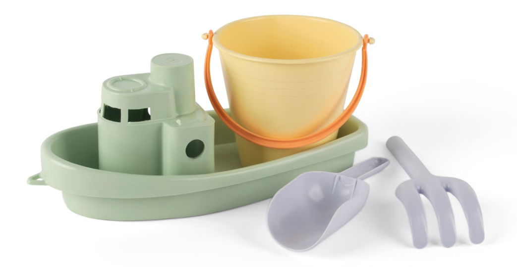 Pastell Recycled Boot + Sandset 4 Teile