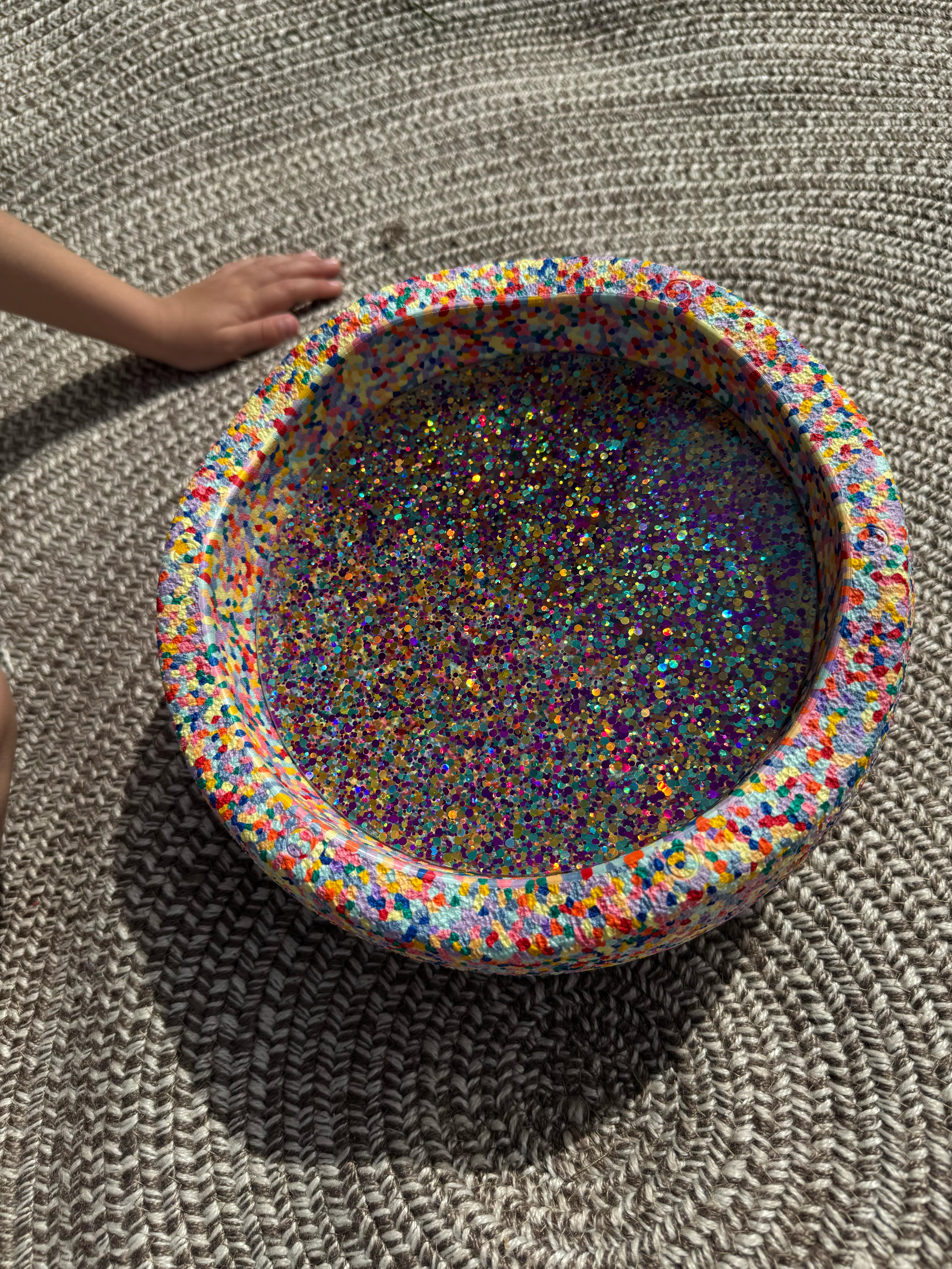 A3&: Stapelstein Konfettiplatte