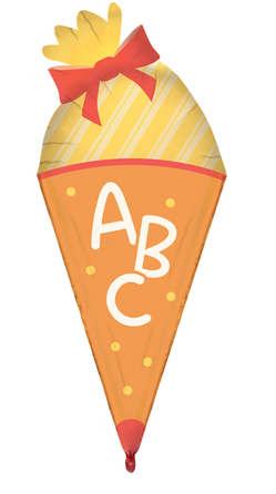 A3&: Folienballon Einschulung, 70 cm, Folienballon