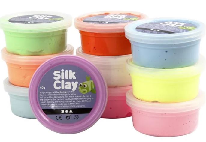 SALES: Silk Clay - 10x40 g/ 1 Pck, Basic 2, Sortie