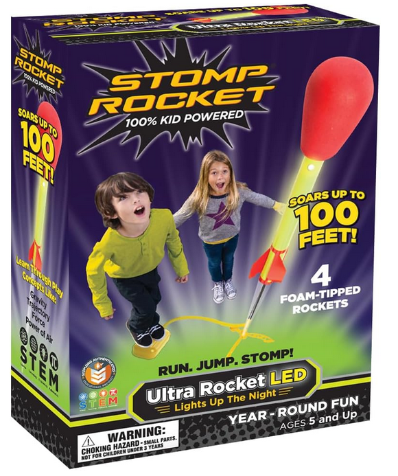 Stomp Rocket ULTRA LED 4 Rockets