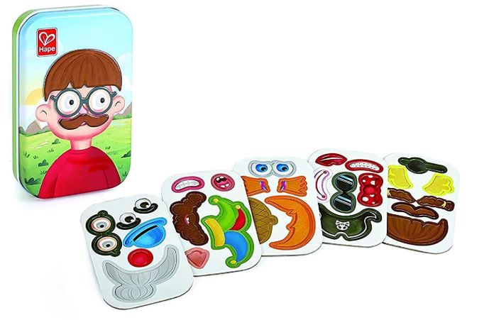 Magnetspiel lustige Gesichter