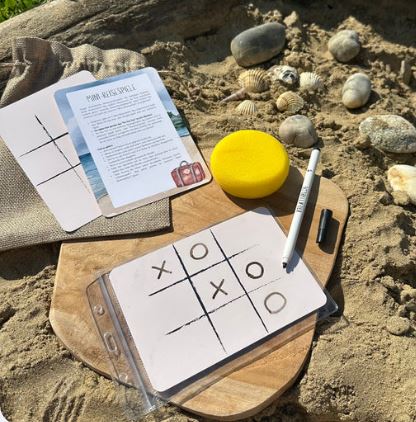 Mini-Reisespiel "TIC TAC TOE"