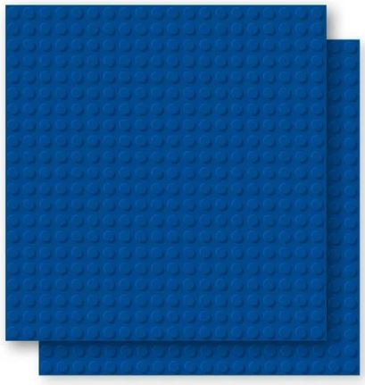 Bodenplatte 20 x 20 Doppelpack blau