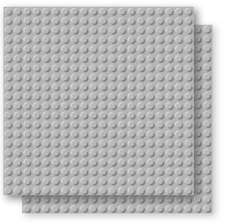 Bodenplatte 20 x 20 Doppelpack hellgrau