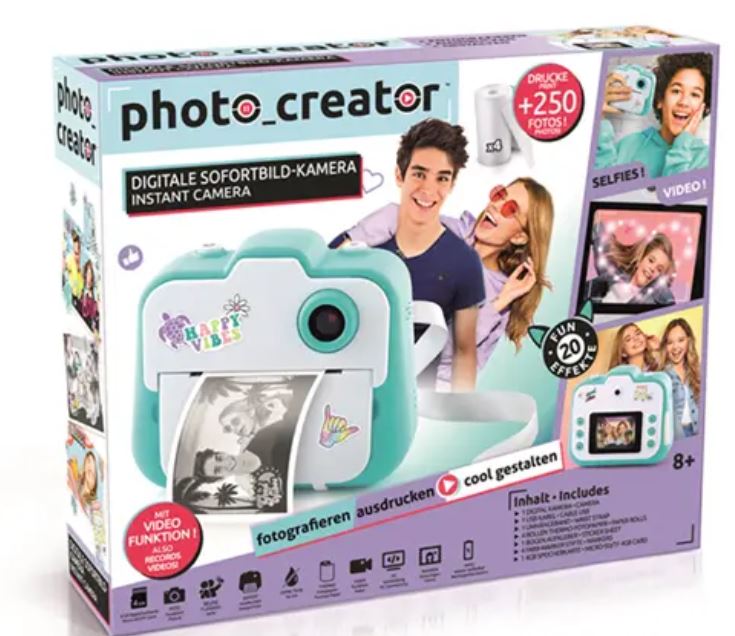 Instant Camera incl. SD Card