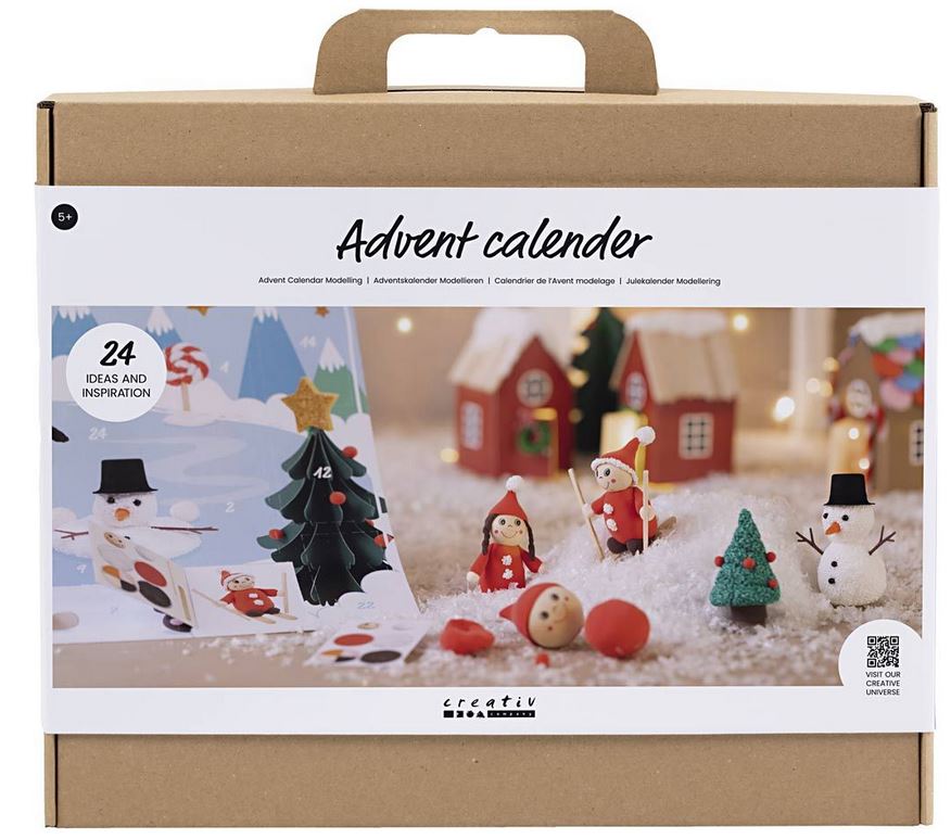 Adventskalender Modellieren, 1 Pck