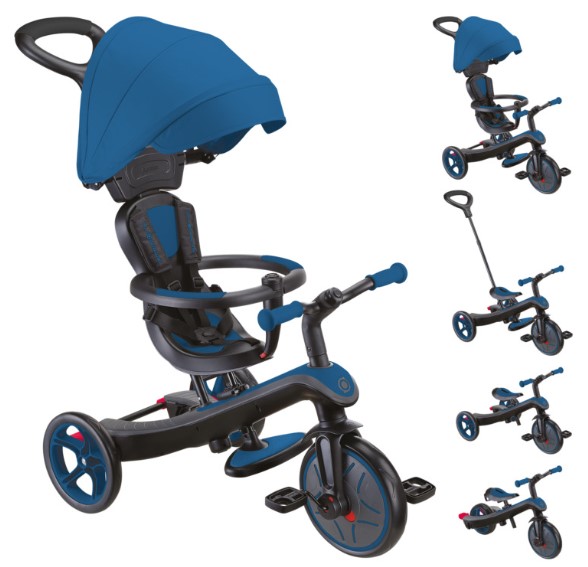 GLOBBER EXPLORER TRIKE 4in1 blau