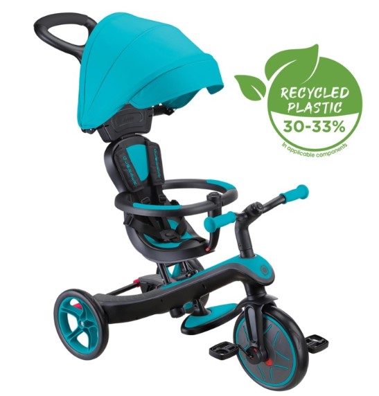 GLOBBER EXPLORER TRIKE 4in1 türkis