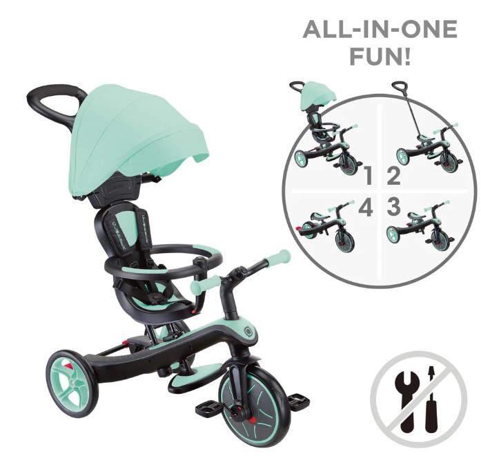 GLOBBER EXPLORER TRIKE 4in1 mint