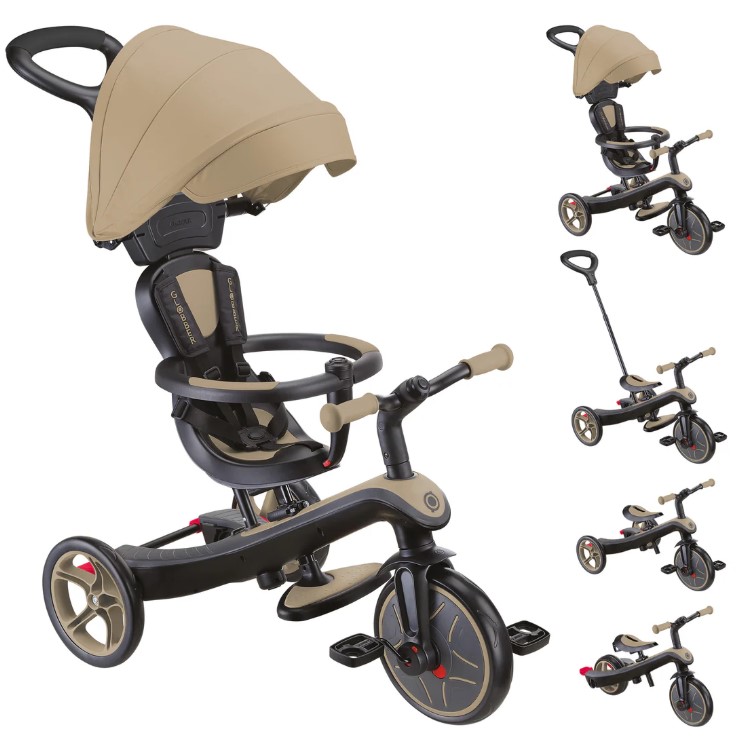 GLOBBER EXPLORER TRIKE 4in1 sand