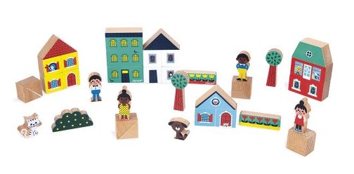 CROSS ROADS - WÜRFEL, MOTIV "STADT"