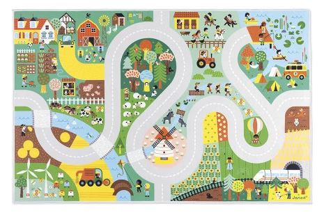 CROSS ROADS - TEPPICH, MOTIV "AUF DEM LAND"