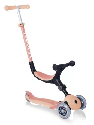 Globber Go-up Foldable Plus lights eco apric