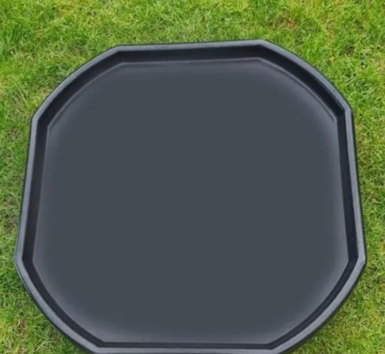 Große Spielwanne Schwarz