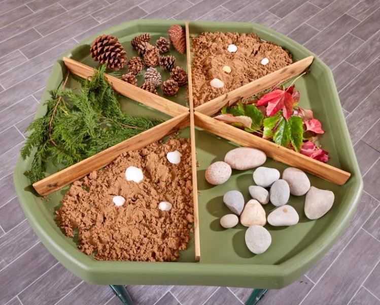 Große Spielwanne Trennwände