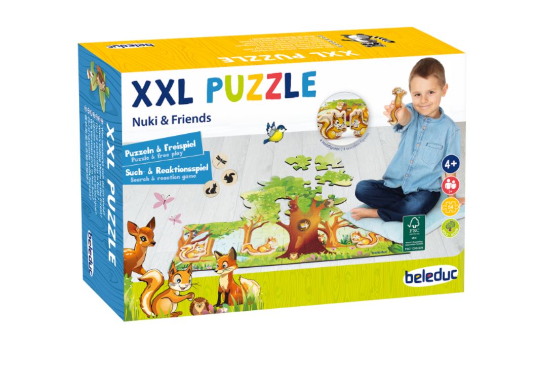 NUKI & FRIENDS XXL PUZZLE