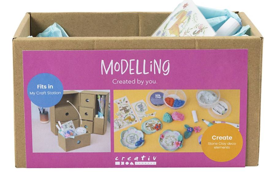 Einschub Zusatzbox - Modellieren, Sortierte Farb