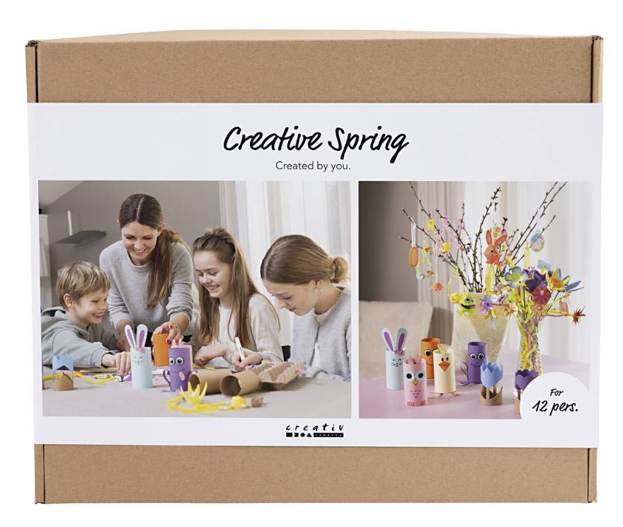 Gruppen-Kreativset Kreativer Frühling, Frühlingsfa