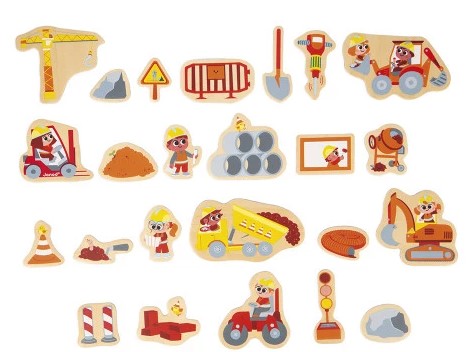 WS: 24 MAGNETE ZUM THEMA BAUMASCHINEN