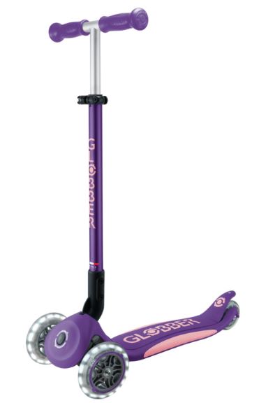 GLOBBER ELITE LIGHTS lila, mit Leuchtrollen