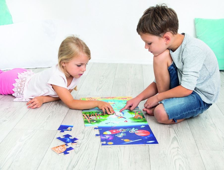 Bodenpuzzle Tiefsee bis Weltall Beleduc